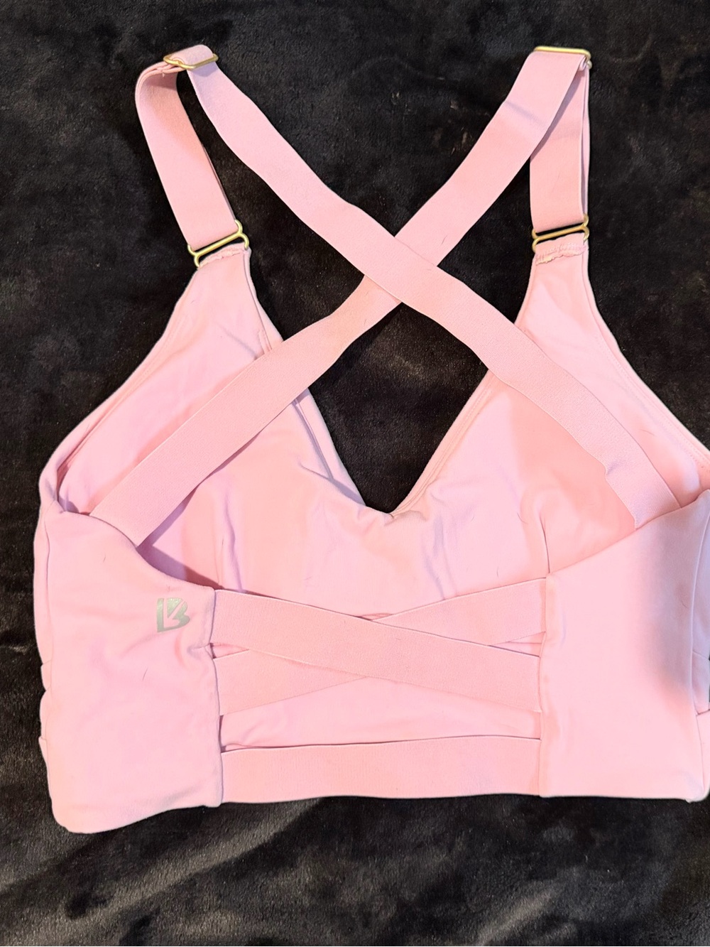 BuffBunny Candy Wrap Sports Bra Lover Pink